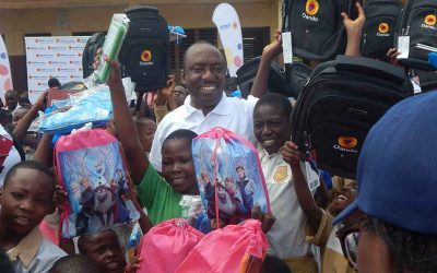 Oando Reinforces Commitment to Education: Employees Donate School Supplies to Gbagada Public Schools